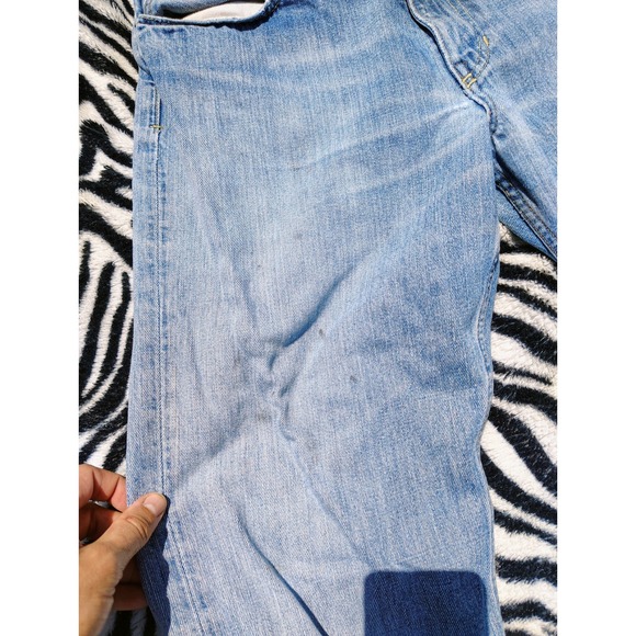 Vintage Polo Jeans Ralph Lauren Denim Mens 35x30 Loose Fit‎ Y2K Lightwash - Picture 6 of 14